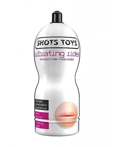 Masturbator Z Wibracjami Rider - Mouth - Masturbatory i Sztuczne pochwy - 1