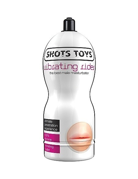 Masturbator Z Wibracjami Rider - Mouth - Masturbatory i Sztuczne pochwy - 1