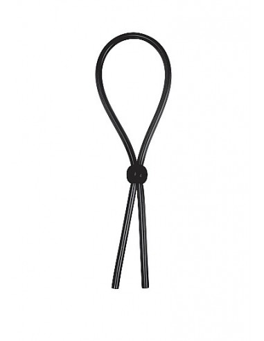 Regulowany Pierścień na Penisa Erection Booster - Black - Pierścienie erekcyjne niewibrujące - 1