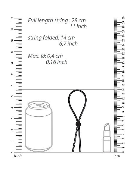 Regulowany Pierścień na Penisa Erection Booster - Black - Pierścienie erekcyjne niewibrujące - 4