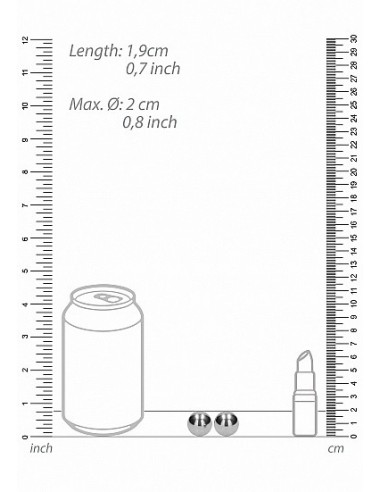 Metalowe Kulki Gejszy Ben Wa Balls - Lekkie - Kulki Gejszy Podwójne i Pojedyncze - 4