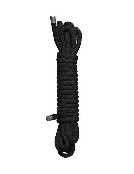 Japanese Rope Lina do wiązania krępowania BDSM 10m Black - Liny, sznury BDSM - 1