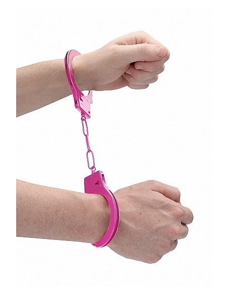 Kajdanki erotyczne Beginner"s Handcuffs - Pink - Kajdanki erotyczne - 1