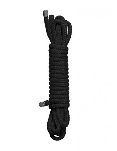 Japanese Rope Lina do wiązania krępowania BDSM 5m Black - Liny, sznury BDSM - 1