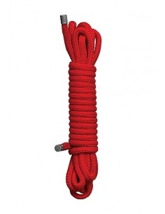 Japanese Rope Lina do wiązania krępowania BDSM 5m Red - Liny, sznury BDSM - 1