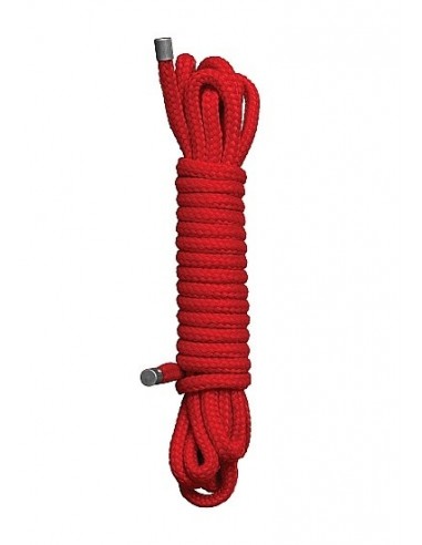 Japanese Rope Lina do wiązania krępowania BDSM 5m Red - Liny, sznury BDSM - 1