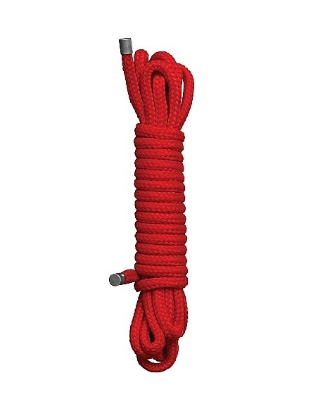 Japanese Rope Lina do wiązania krępowania BDSM 5m Red - Liny, sznury BDSM - 1