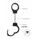 Kajdanki erotyczne Beginner"s Handcuffs - Black - 6