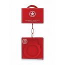 Kajdanki erotyczne Beginner"s Handcuffs - Red - 3