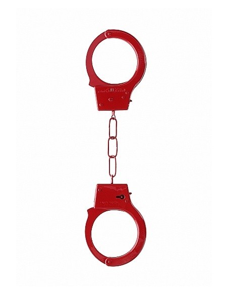 Kajdanki erotyczne Beginner"s Handcuffs - Red - Kajdanki erotyczne - 5