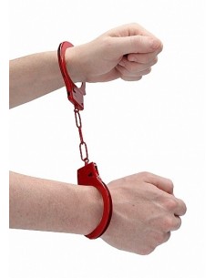 Kajdanki erotyczne Beginner"s Handcuffs - Red - Kajdanki erotyczne - 1