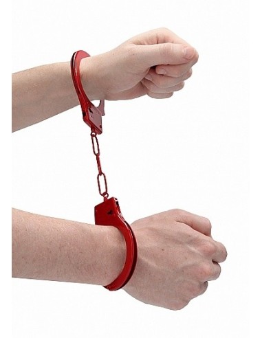 Kajdanki erotyczne Beginner"s Handcuffs - Red - Kajdanki erotyczne - 1