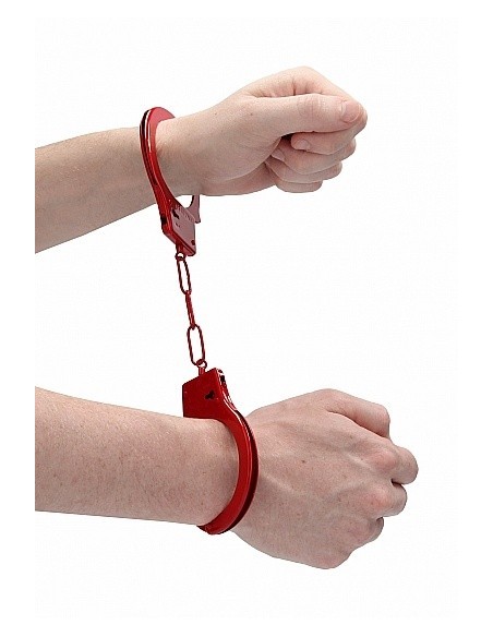 Kajdanki erotyczne Beginner"s Handcuffs - Red - Kajdanki erotyczne - 1