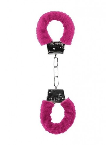 Kajdanki erotyczne Beginner"s Handcuffs Furry - Pink - Kajdanki erotyczne - 5