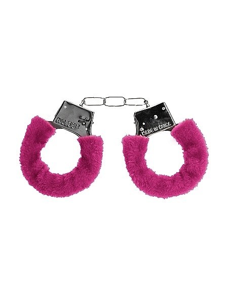 Kajdanki erotyczne Beginner"s Handcuffs Furry - Pink - Kajdanki erotyczne - 7