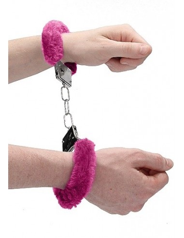 Kajdanki erotyczne Beginner"s Handcuffs Furry - Pink - Kajdanki erotyczne - 8