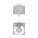 Kajdanki erotyczne Beginner"s Handcuffs Furry - White - 4