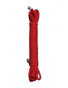 Lina do wiązania krępowania BDSM Kinbaku Rope - 10m - Red - Liny, sznury BDSM - 1