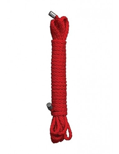 Lina do wiązania krępowania BDSM Kinbaku Rope - 10m - Red - Liny, sznury BDSM - 1