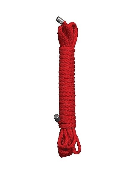 Lina do wiązania krępowania BDSM Kinbaku Rope - 10m - Red - Liny, sznury BDSM - 1