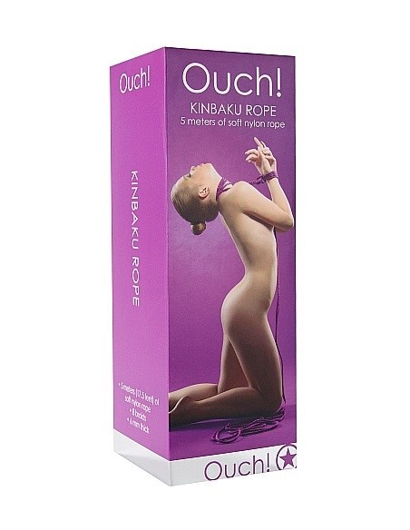 Lina do wiązania krępowania BDSM Kinbaku Rope - 5m - Purple - Liny, sznury BDSM - 3