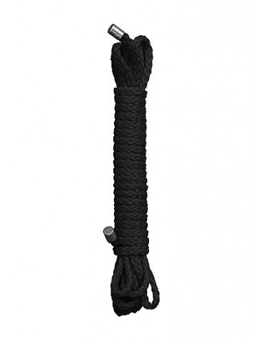Lina do wiązania krępowania BDSM Kinbaku Rope - 5m - Black - Liny, sznury BDSM - 1