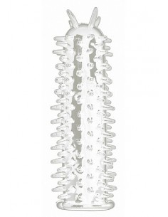 Nakładka Na Penisa Spiky Penis Extension - Transparent - Przedłużki i nakładki na penisa - 1