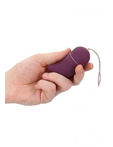 Bezprzewodowe jajeczko wibrujące G-Spot Egg - Medium - Purple - Wibratory Jajeczka - 7