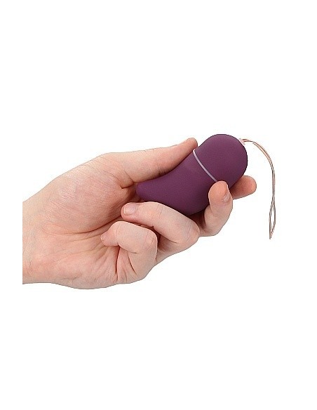 Bezprzewodowe jajeczko wibrujące G-Spot Egg - Medium - Purple - Wibratory Jajeczka - 7