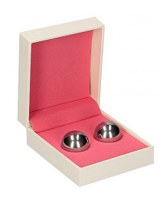 Metalowe Kulki Gejszy Ben Wa Balls - Średnie - Kulki Gejszy Podwójne i Pojedyncze - 1 2