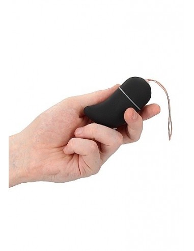 Bezprzewodowe jajeczko wibrujące G-Spot Egg - Medium - Black - Wibratory Jajeczka - 7