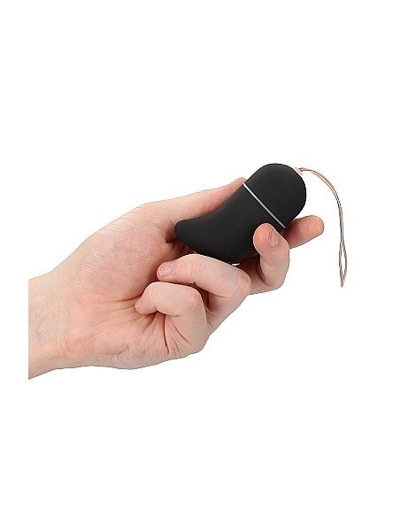 Bezprzewodowe jajeczko wibrujące G-Spot Egg - Medium - Black - Wibratory Jajeczka - 7