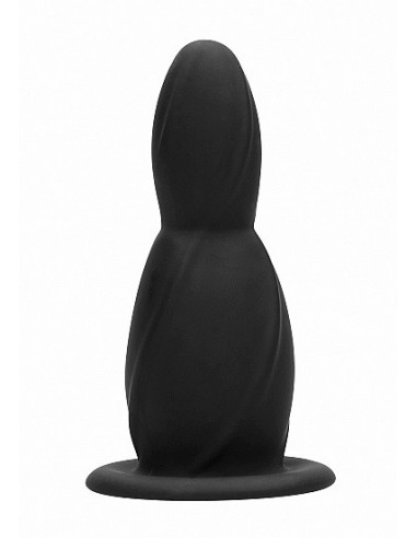 Wibrujący korek analny Buttplug - Small - Black - Kulki i korki analne wibrujące - 1