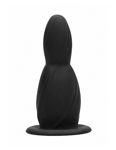 Wibrujący korek analny Buttplug - Small - Black - Kulki i korki analne wibrujące - 1