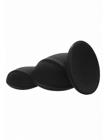 Wibrujący korek analny Buttplug - Small - Black - Kulki i korki analne wibrujące - 4