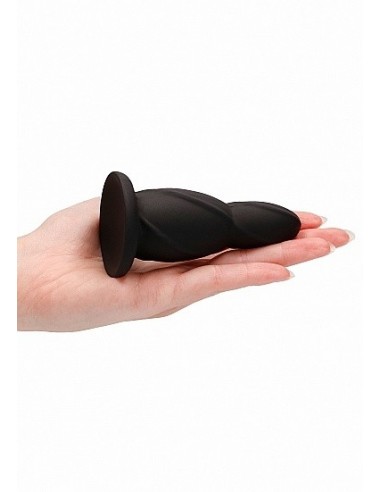Wibrujący korek analny Buttplug - Small - Black - Kulki i korki analne wibrujące - 6