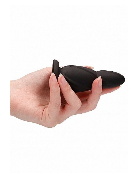 Wibrujący korek analny Buttplug - Small - Black - Kulki i korki analne wibrujące - 7