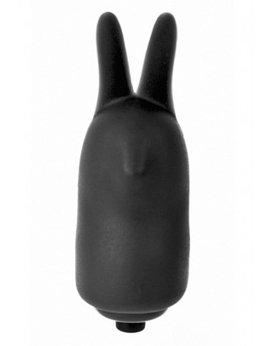 Wibrująca nakładka na palec Power Rabbit - Black - Nakładki na palce - 1