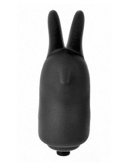 Wibrująca nakładka na palec Power Rabbit - Black - Nakładki na palce - 1