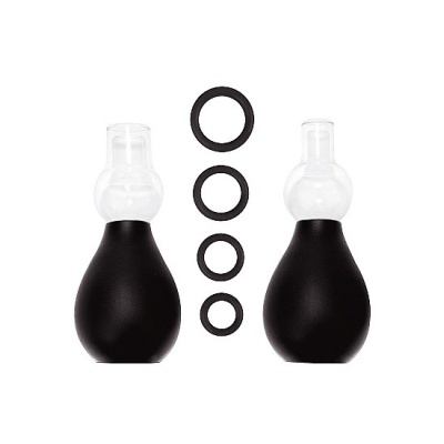 Pompki na sutki Nipple Erector Set - Black - 1