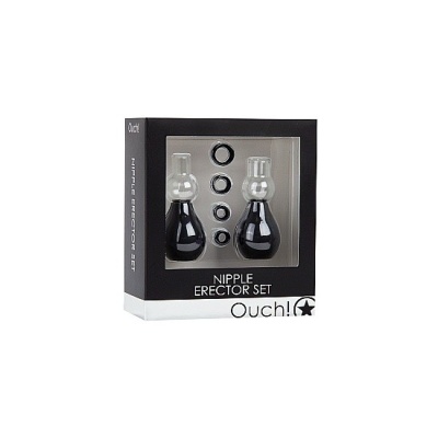 Pompki na sutki Nipple Erector Set - Black - 1 2