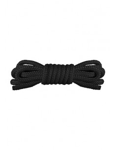 Japanese Mini Rope Lina do wiązania krępowania BDSM 1,5m Black - Liny, sznury BDSM - 1