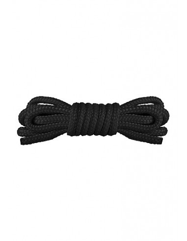 Japanese Mini Rope Lina do wiązania krępowania BDSM 1,5m Black - Liny, sznury BDSM - 1