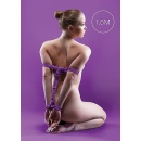 Japanese Mini Rope Lina do wiązania krępowania BDSM 1,5m Purple - 2