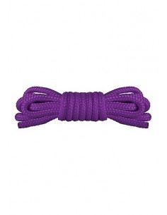 Japanese Mini Rope Lina do wiązania krępowania BDSM 1,5m Purple - Liny, sznury BDSM - 1