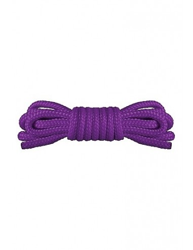 Japanese Mini Rope Lina do wiązania krępowania BDSM 1,5m Purple - Liny, sznury BDSM - 1