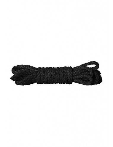 Lina do wiązania krępowania BDSM Kinbaku Mini Rope - 1,5m - Black - Liny, sznury BDSM - 1