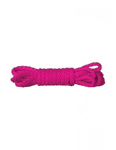 Lina do wiązania krępowania BDSM Kinbaku Mini Rope - 1,5m - Pink - Liny, sznury BDSM - 1