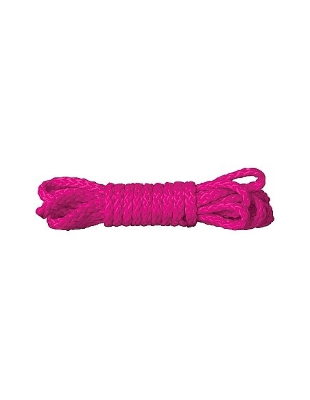 Lina do wiązania krępowania BDSM Kinbaku Mini Rope - 1,5m - Pink - Liny, sznury BDSM - 1