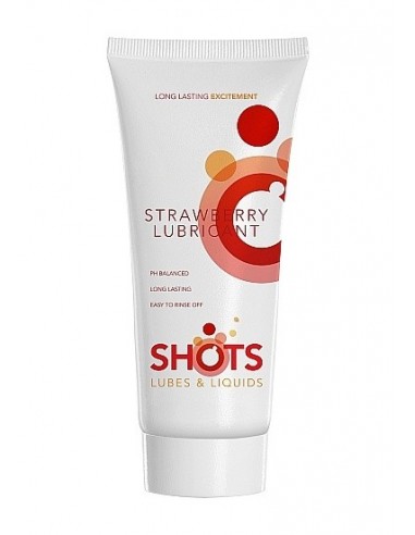Smakowy Żel Intymny Strawberry Lubricant 100 ml - Lubrykanty do seksu klasycznego - 1
